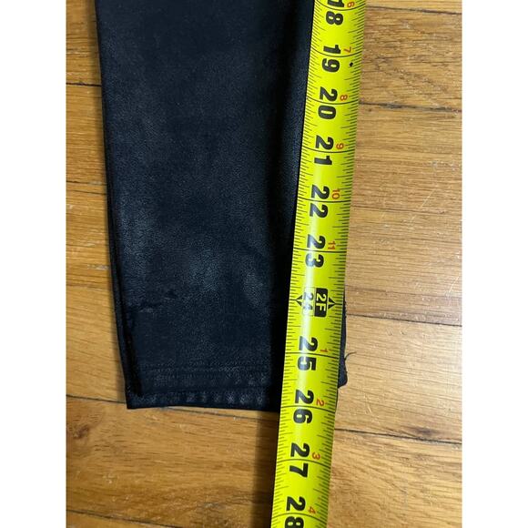 Spanx Leggings Women Black Shimmer Metallic leggings Size 2X A001894 - Picture 7 of 8